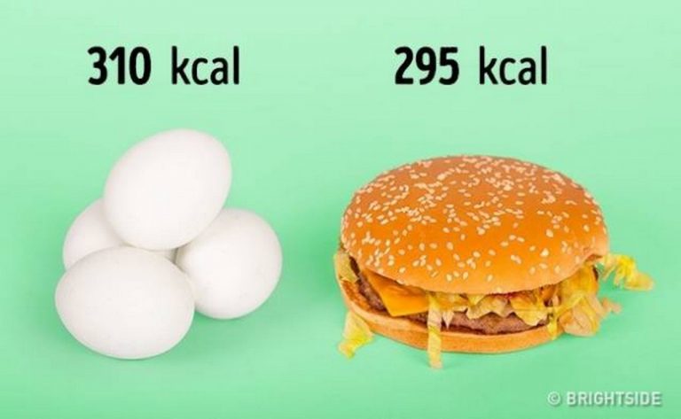 Yaptığınız Diyeti Sorgulatabilecek 14 Kalori Karşılaştırması