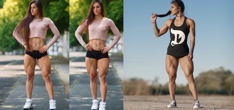 Bacak Antrenmanını Asla Atlamayan Vücut Geliştirici Bakhar Nabieva