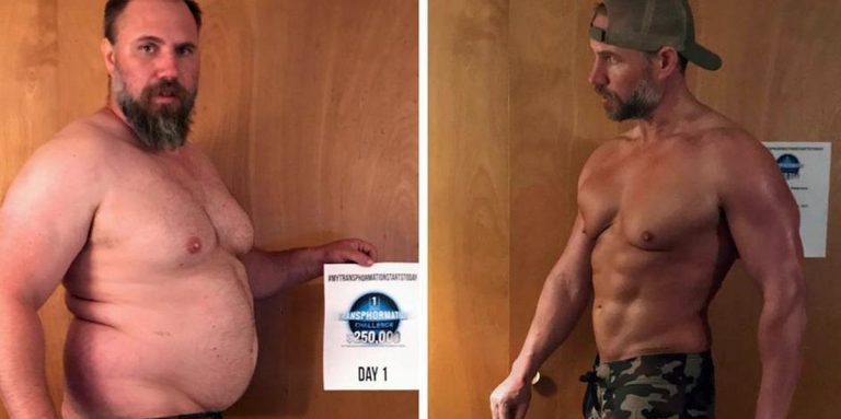 Çocuklarına Yetişebilmek İçin 6 Ayda 41 Kilo Veren Süper Baba!