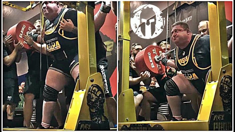 505 Kilo ile Squat Yapan Vlad Alhazov’un Rekoru Resmi Kabul Edilmiyor