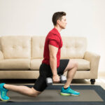 dumbbell-lunge